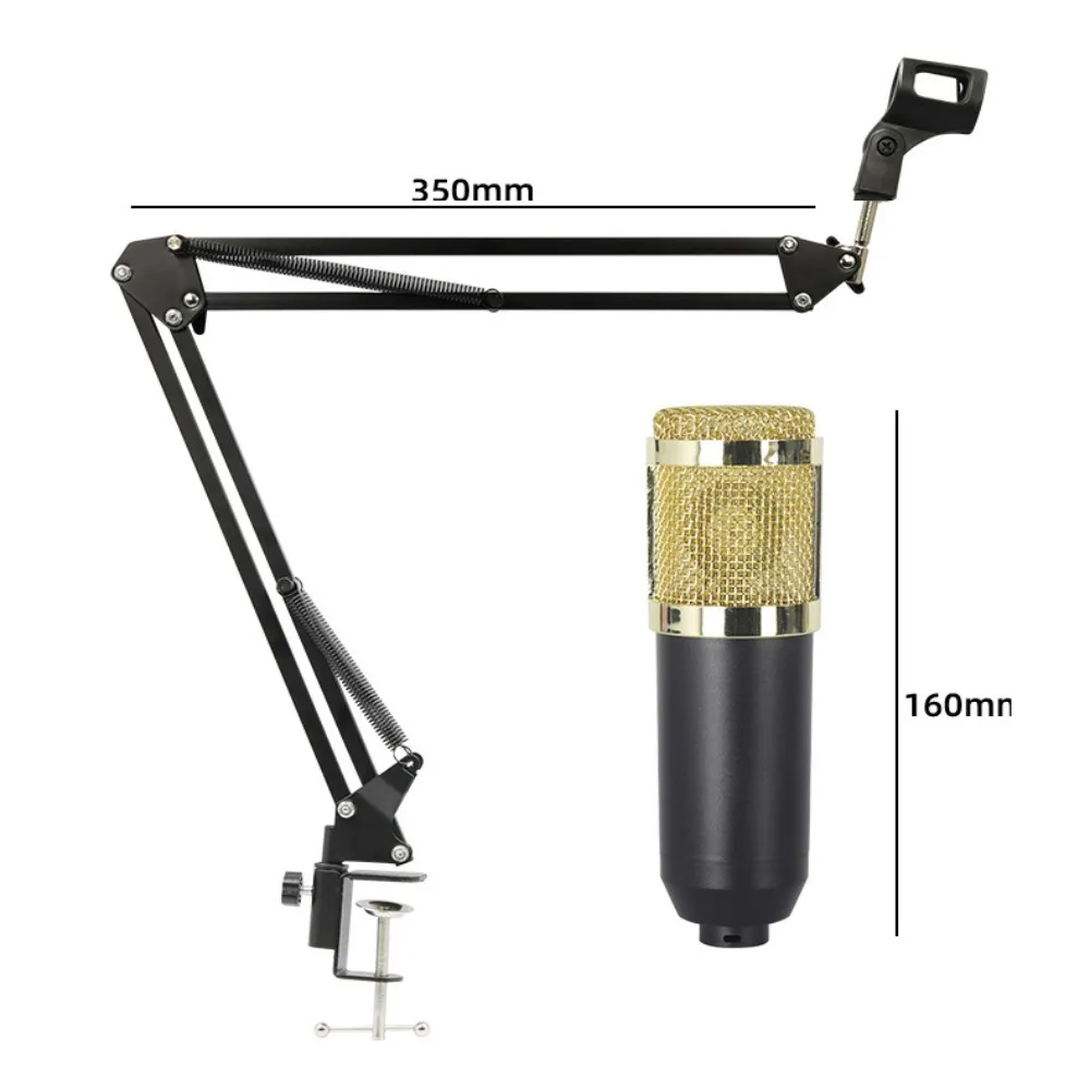 BM800 Condenser Microphone Kit Streaming Mobile Phone Voice Changer Microphone Computer Sound Card Live Podcast Equipment Bundle - view 3