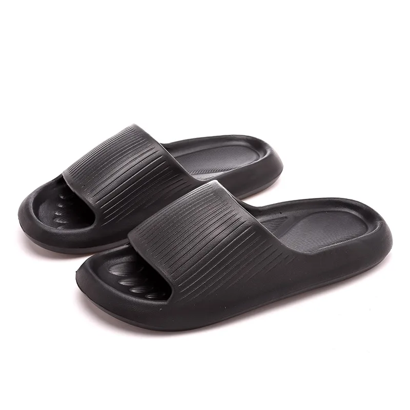

New Summer Men's Sandals Simple Couples Home Bathroom Shower Slippers Unisex Four-Season EVA Slippers Non-Slip Cool Slippers