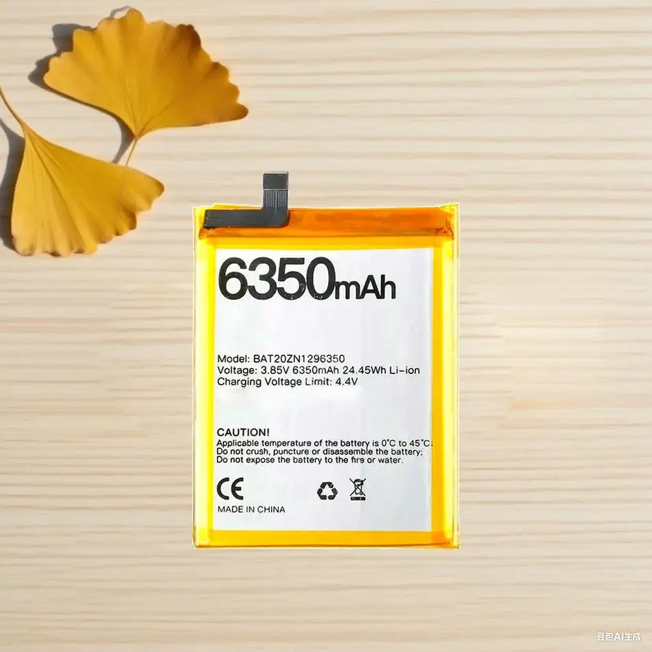 

Аккумулятор BAT20ZN1296350 6350 мАч для Doogee S96 Pro, сменный мобильный телефон высокой емкости