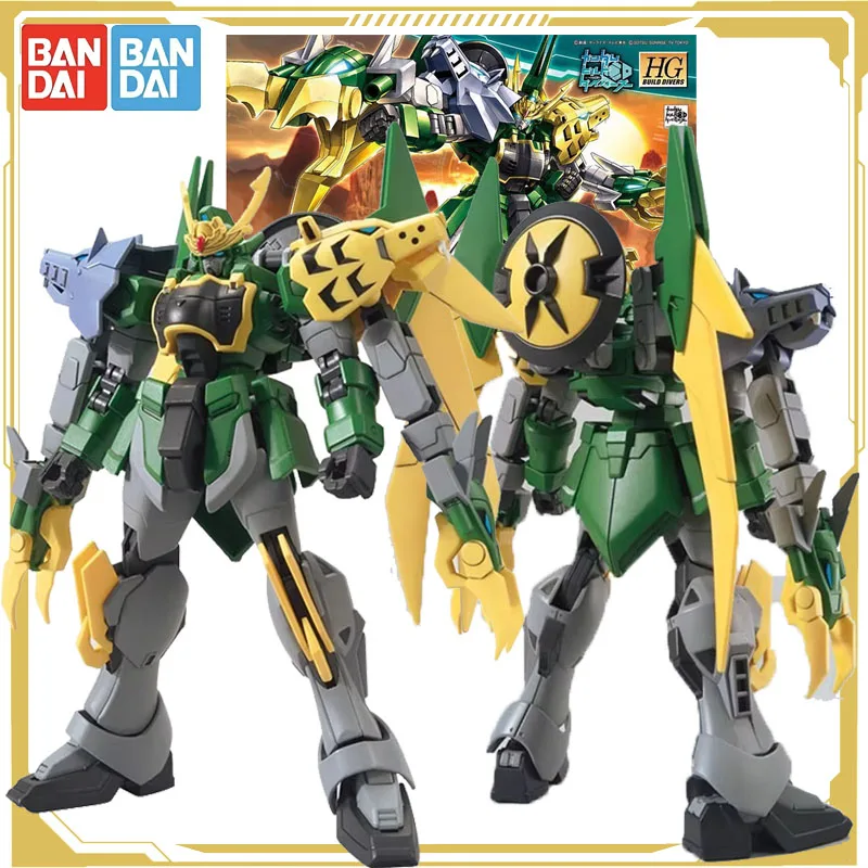 

Bandai оригинальный GUNDAM HGBD 011 1/144 JIYAN ALTRON мобильный костюм Тигвольфа, экшн-фигурки, игрушки для мальчиков и девочек, детский подарок