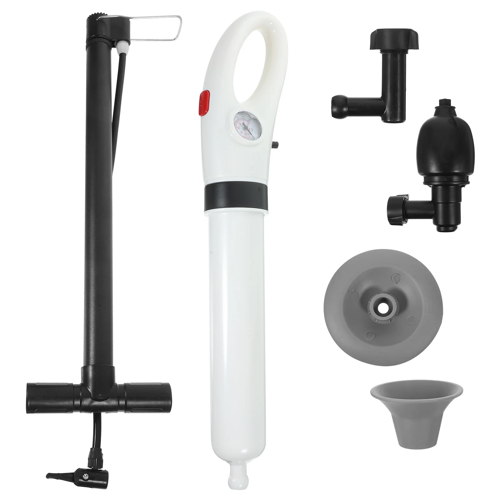 

6pcs Drain Clog Remover Toilet Cleaner Premium ABS Sink Bathtub Sewer Unblock Tool Easy Grip Lightweight Toilet Cleaning