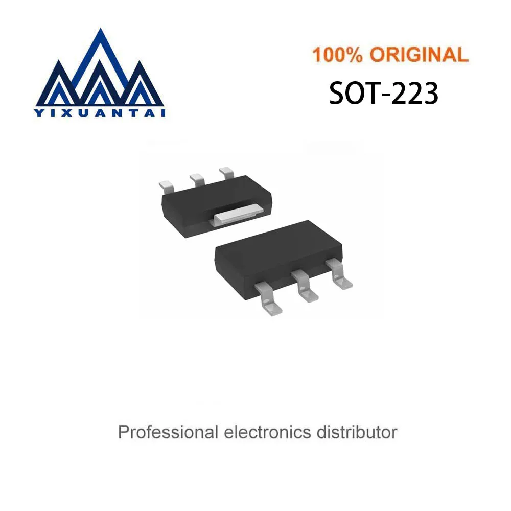 NZT751  Marking 751【Bipolar (BJT) Transistor PNP 60 V 4 A 75MHz 1.2 W Surface Mount SOT-223-4】 10pcs/Lot New