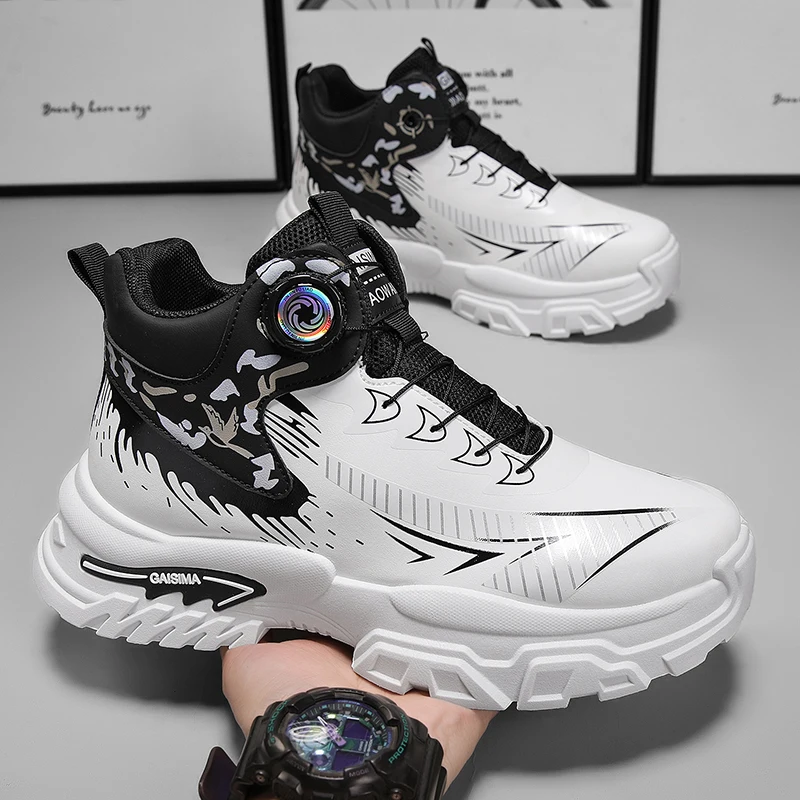 خريف جديد أحذية رياضية رجالية متعددة الاستخدامات عالية الجودة عصرية سميكة سوليد احذية الجري أحذية أنيقة غير رسمية مناسبة للرياضة في الهواء الطلق