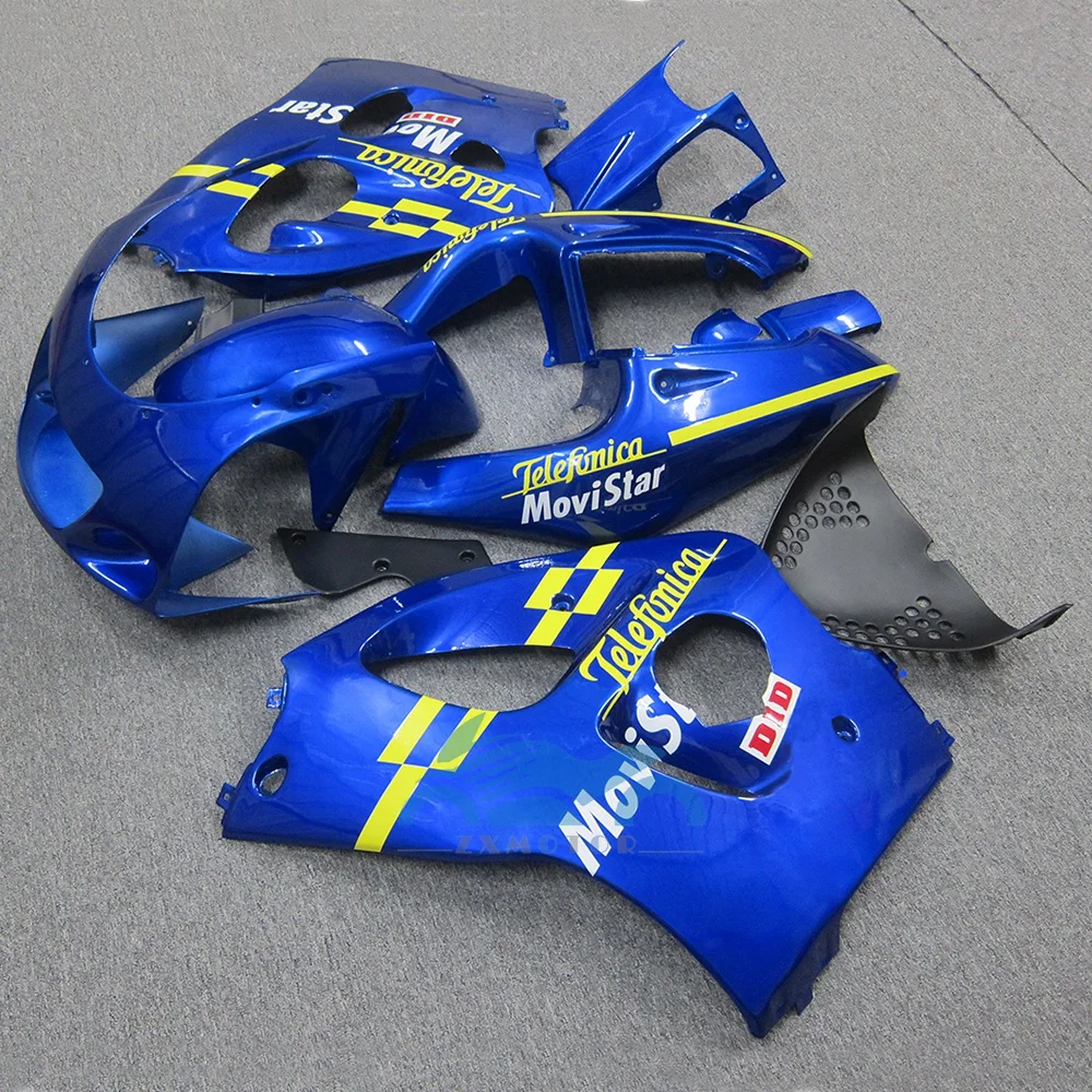 For SUZUKI SRAD GSXR 600 750 1996-2000 ABS Motorcycle Fairing Kit  Plastic Full Fairings GSXR600 GSXR750 1997 2000 Blue