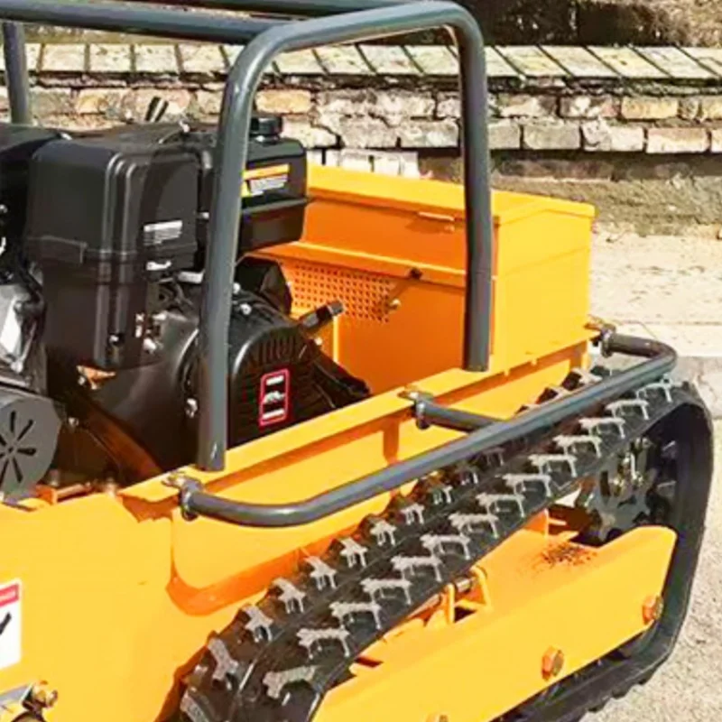 

Customised flail Remote control lawnmower brushcutter Cordless mowing robot EPA CE certified Euro 5 emission standard