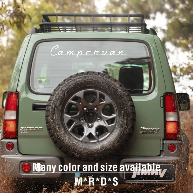 

Car Styling Retro Style CAMPERVAN CAMPER VAN Camping Die Cut Vinyl Car Decals And Stickers