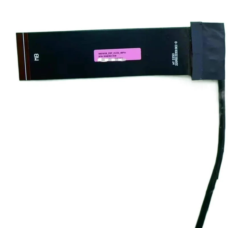 

Оригинальный для MS16V6 EDP OLED-КАБЕЛЬ 40PIN K1N-3040362-H39 [bb]