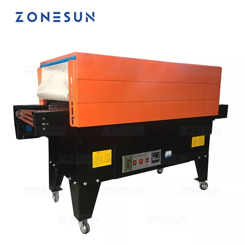 ZONESUN Heat Sealing Package Machine Automatic Shrink Wrapping Machine Plastic Tableware PVC Film Machine