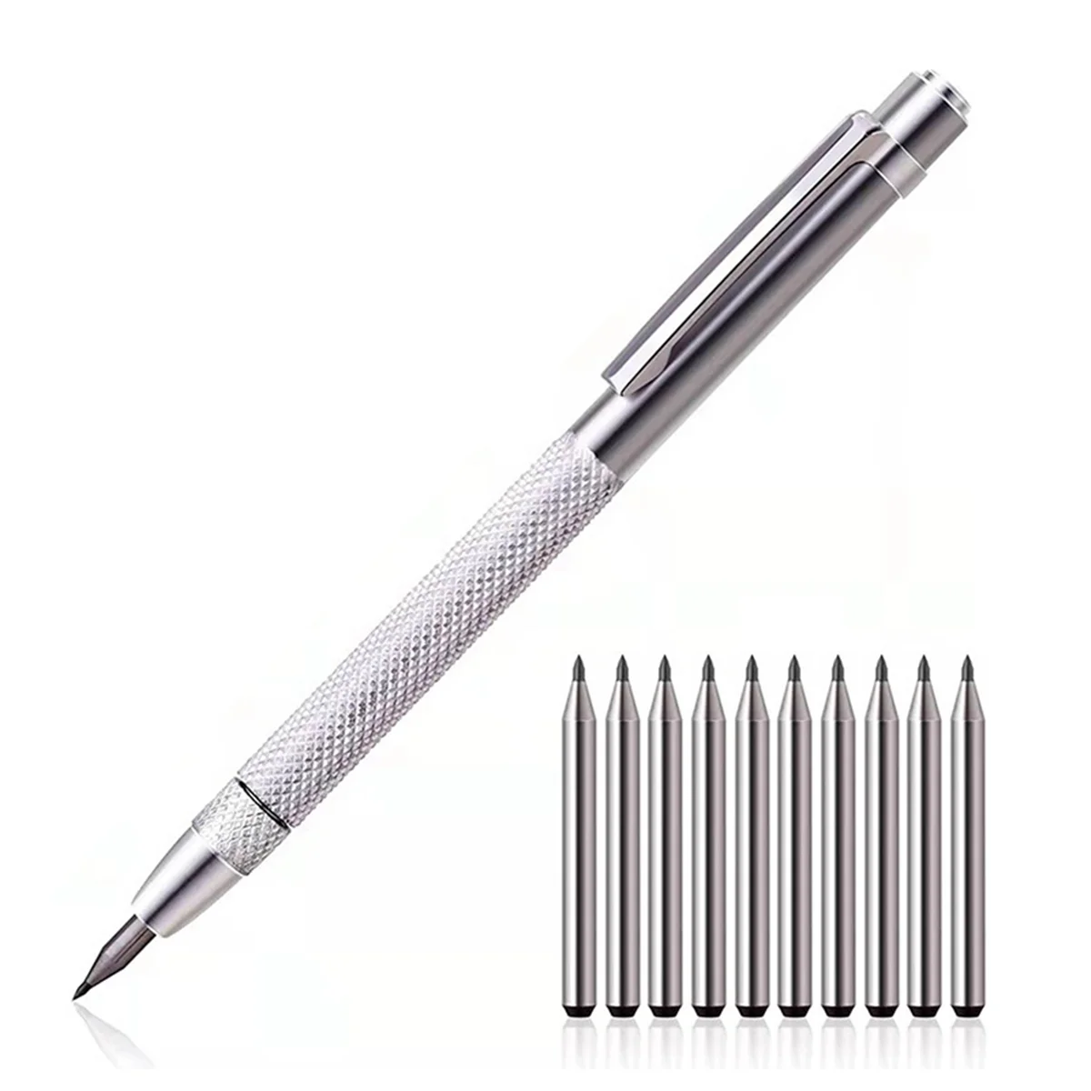 Diamond Scribing Pen Tungsten Carbide Tip Engraving Pen Tungsten Carbide Nib Stylus Pen for Glass Ceramic Metal Marking