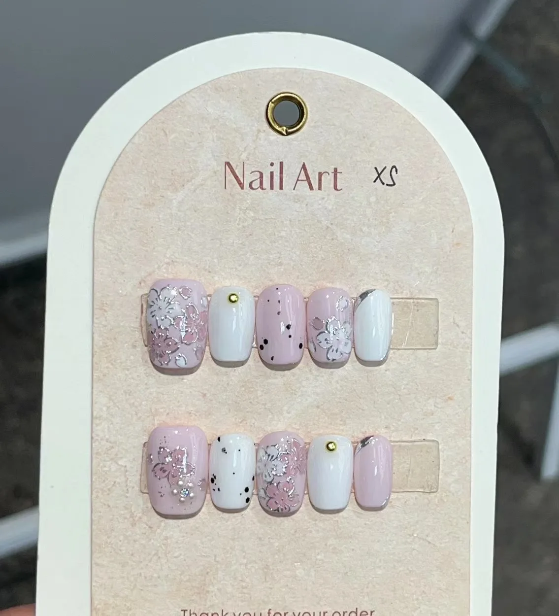 

10 шт. фиолетовые накладные ногти ручной работы, короткие французские балетные ногти с полным покрытием, элегантный искусственный маникюр, носимые типсы для ногтей, искусство