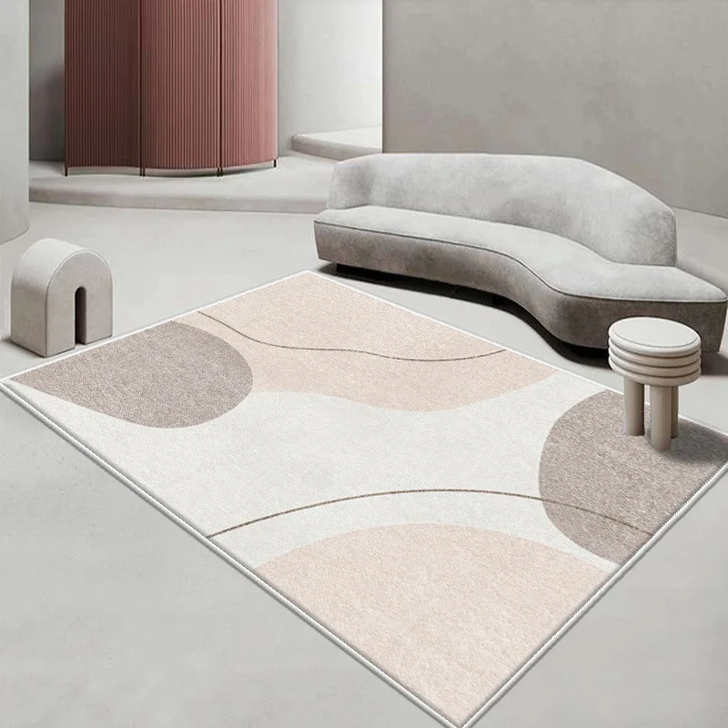 Living Room Carpet Home Soft Geometric Modern Rugs Thick Coffee Table Floor Mat for Bedroom Study Mat Decor Baby Room Carpet