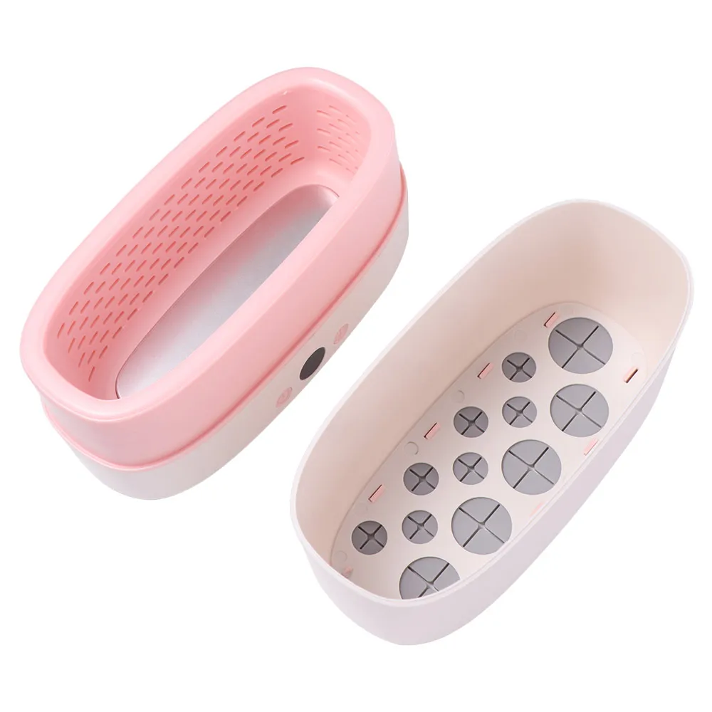 Automatic Electric Cosmetic Brush Drying Machine Cleaner Fast Dryer Makeup Brushes Dryer USB Rechargeable Visible