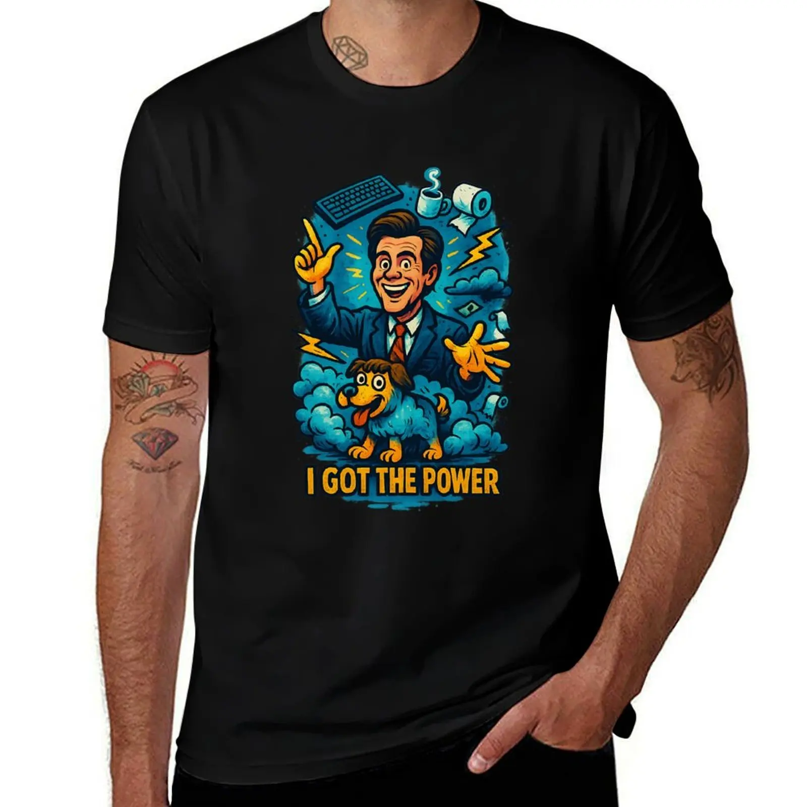 

Almighty T-Shirt topping graphic tee shirt T-shirts oversize t shirts for men graphic