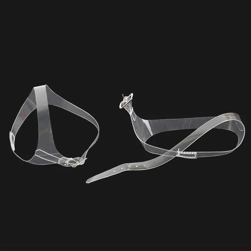 Shoe Heels Instant Strap 1 Pair Women Transparent Shoe Straps High Heels Shoelace Accessories Instant Strap Women 1 Pair