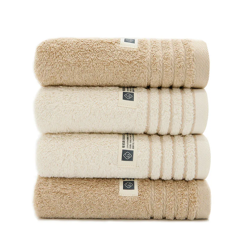 New organic cotton towel 115g long staple cotton pregnant woman plain cotton face towel towel gift