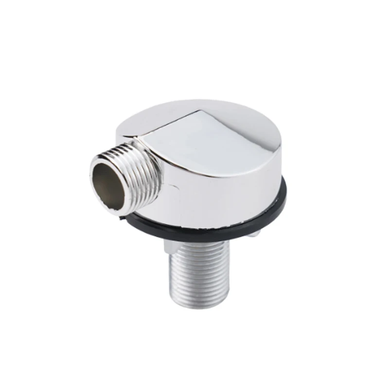 Plated Shower Wall Elbow Connector G1/2 Water Outlet Adapter Fitting Replacement Joint for Handheld Shower Hose Accessory