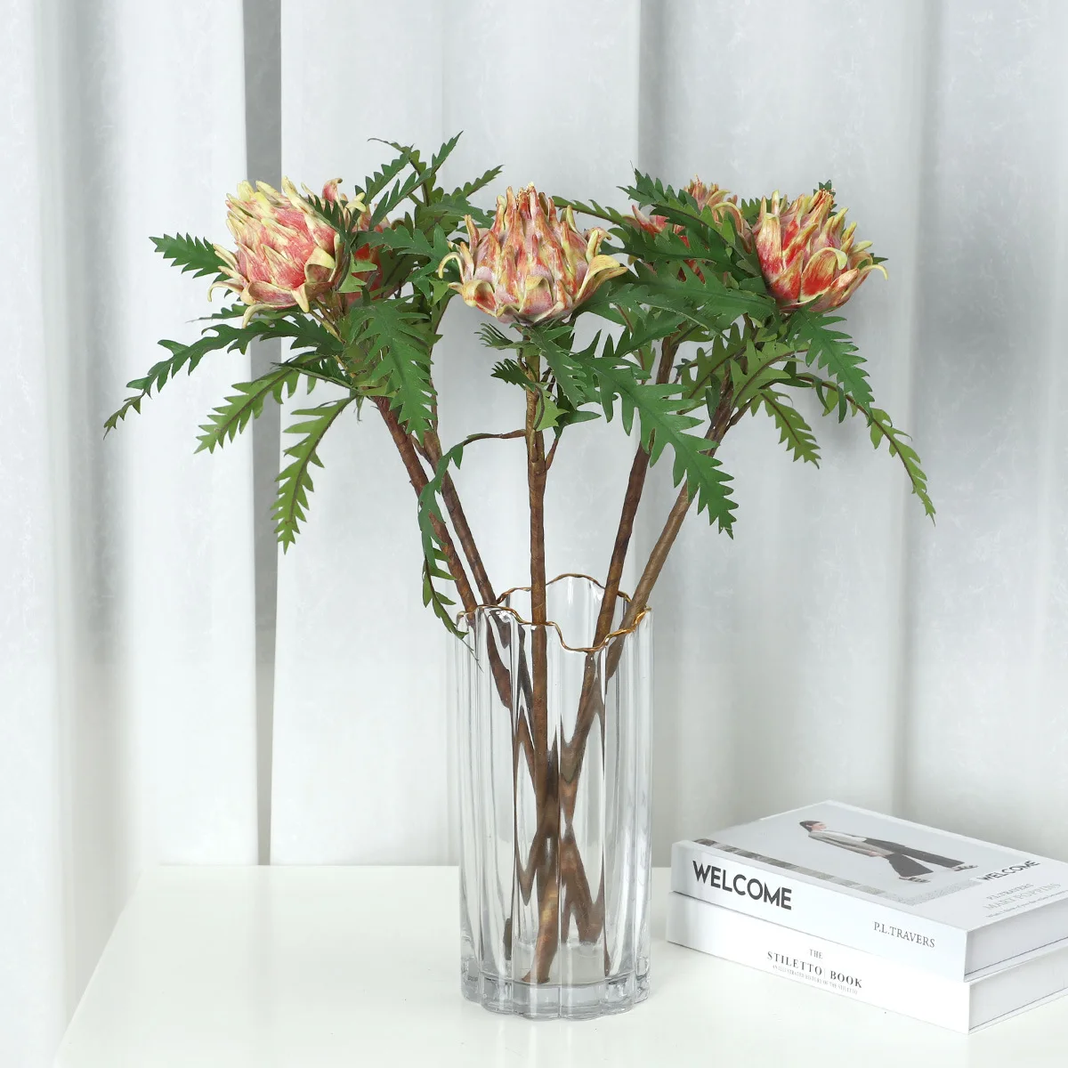 

Artificial Flower European Style Home Decoration Wedding DIY Handmade Artificial Bouquet Simulation Flower