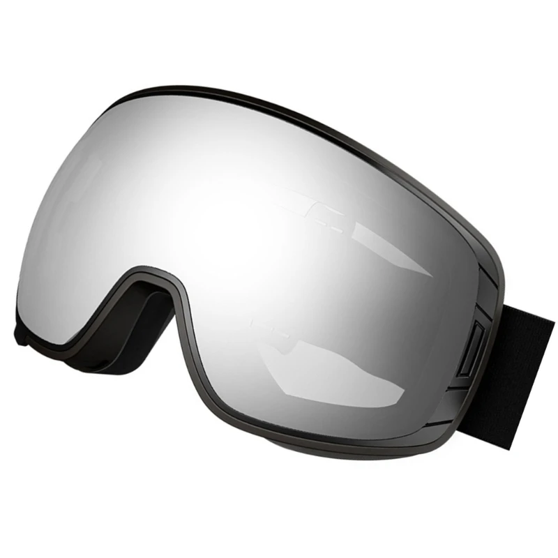 

Anti Fog Snow Glasses Spherical Ski Goggles Impact-Resistant for Hiking
