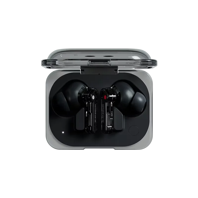 Nothing Ear (a) Draadloze Oordopjes, 45dB Actieve Ruisonderdrukking, Krachtige Dynamische 11 mm Driver, Geavanceerde Equalizer, Dubbele Verbinding, 6 Microfoons, 42,5 uur Speeltijd