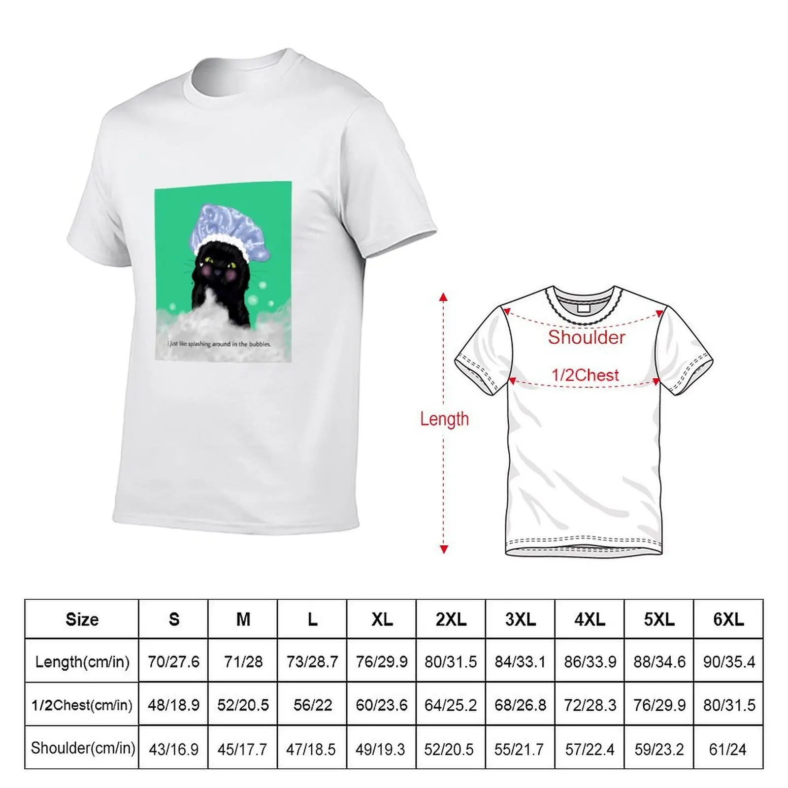 Salem - Bubbles T-Shirt cute clothes new edition men clothes