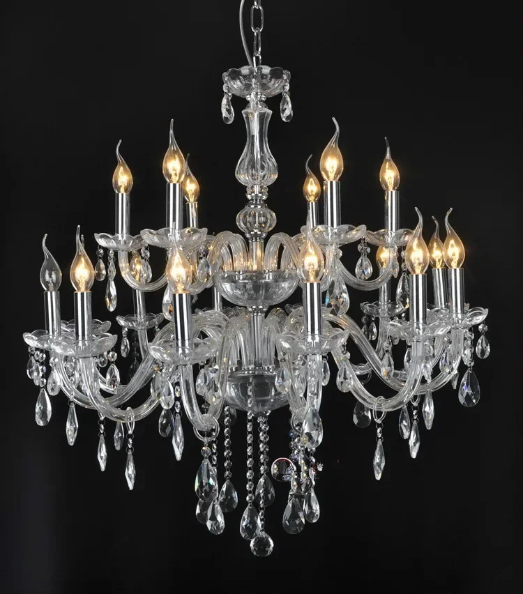 

Luxury Chandelier Modern Lamp With Lampshade Pendant Chandelier Light Fixtures lustres de teto para sala