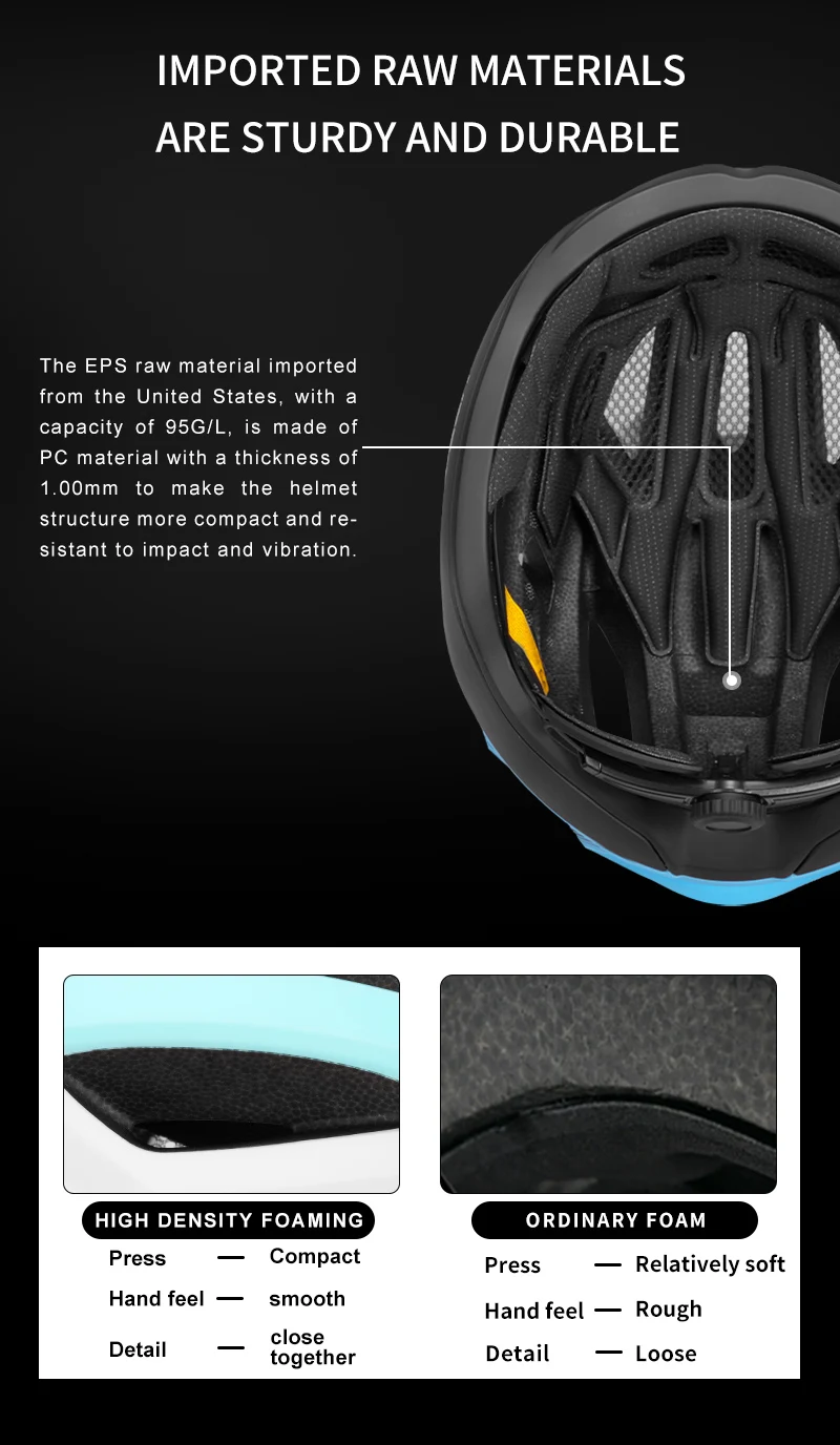 2025, heißes Modell, belüftet, atmungsaktiv, Fahrradhelm für Männer und Frauen, professionelles Rennrad, Mountainbike, Fahrrad, Pendelhelm – Detail 7