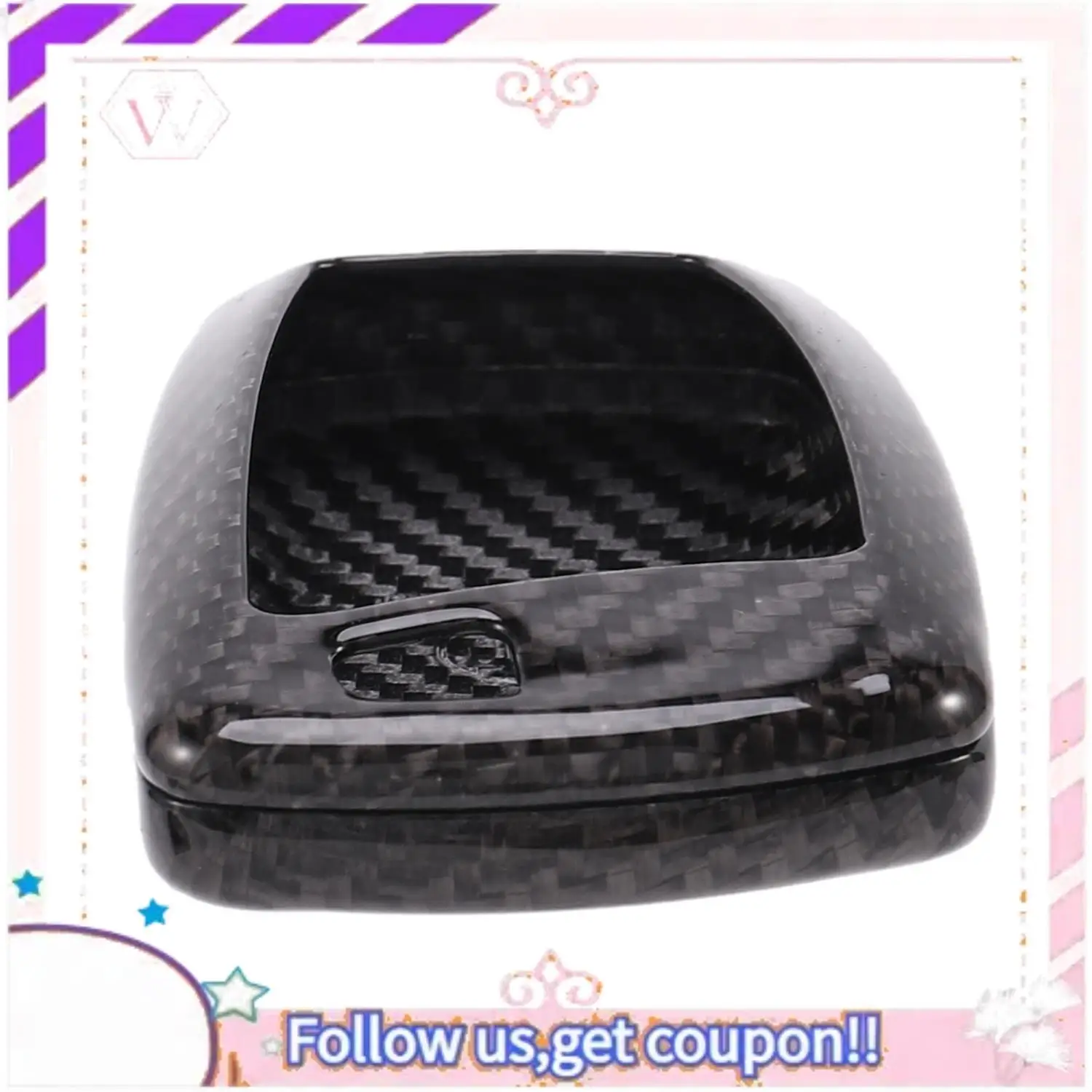 A76T-Premium Real Carbon Fiber Case Cover Fit For BMW 1 3 4 5 6 7 Series F30 F32 F22 F10 F80 F82 Key Fob Remote