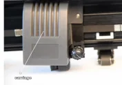 Picture 6: SAGA cutting plotter Stepper carriage (black) cutting plotter parts carriage Stepper ARMS carriage