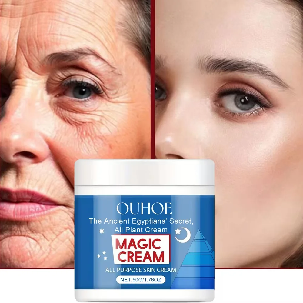 Magic Anti Wrinkle Face Cream Instant Lifting Firming Anti-Aging Fade Fine Line Whitening Moisturizing Repair Dullness Skin Care