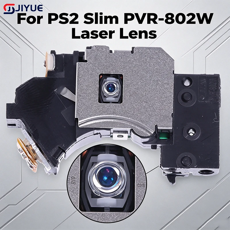 1 Juego de Lentes Láser PVR-802W Hechas en China para Ps2 Slim 7000x 7500x 7700x 7900x 9000x, Lector Óptico Pvr 802 802w con Flex
