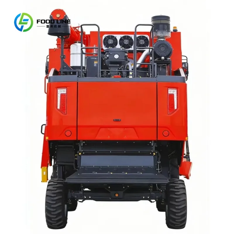 Customized Self Propelled Combine Harvester 2750mm Working Width Grain Harvesting Machine for Farm Paddy Field Wheat Rice