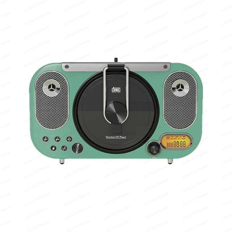 High-End CD Player and Vinyl Turntable All-in-One System (CD65)- Audiophile Music Console for Records,CDs,with Built-in Speakers