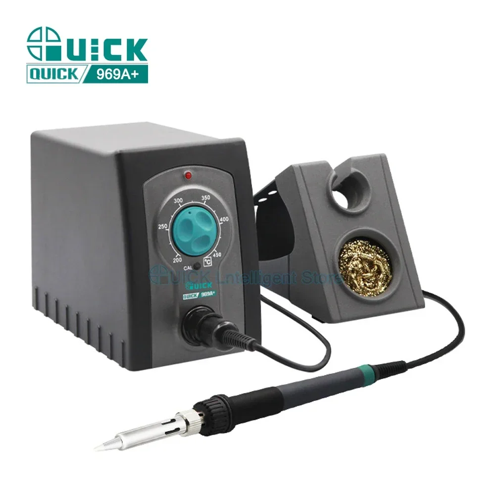 

Soldering Stations QUICK 969A+ Electric Soldering Irons Anti static adjustable constant temperature welding Station