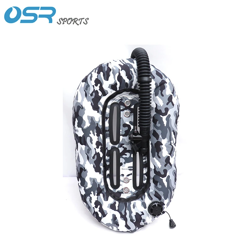 30lbs Duiken Donut Wing Enkele Tank Met Singels Slot Tech Duiken Zware Drijfvermogen Compensator Duiken Donut Wing