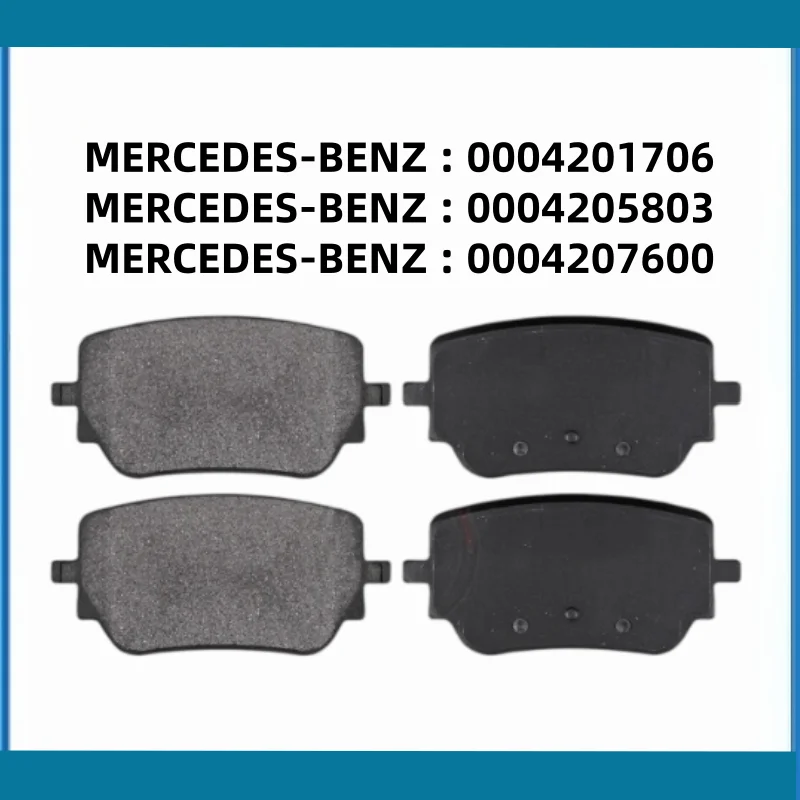 For Mercedes AMG A35 A45 (W177 Z177) CLA35 CLA45 GLB35 (X118 C118 H247 X247) Rear Brake Pads / Car Parts -59104