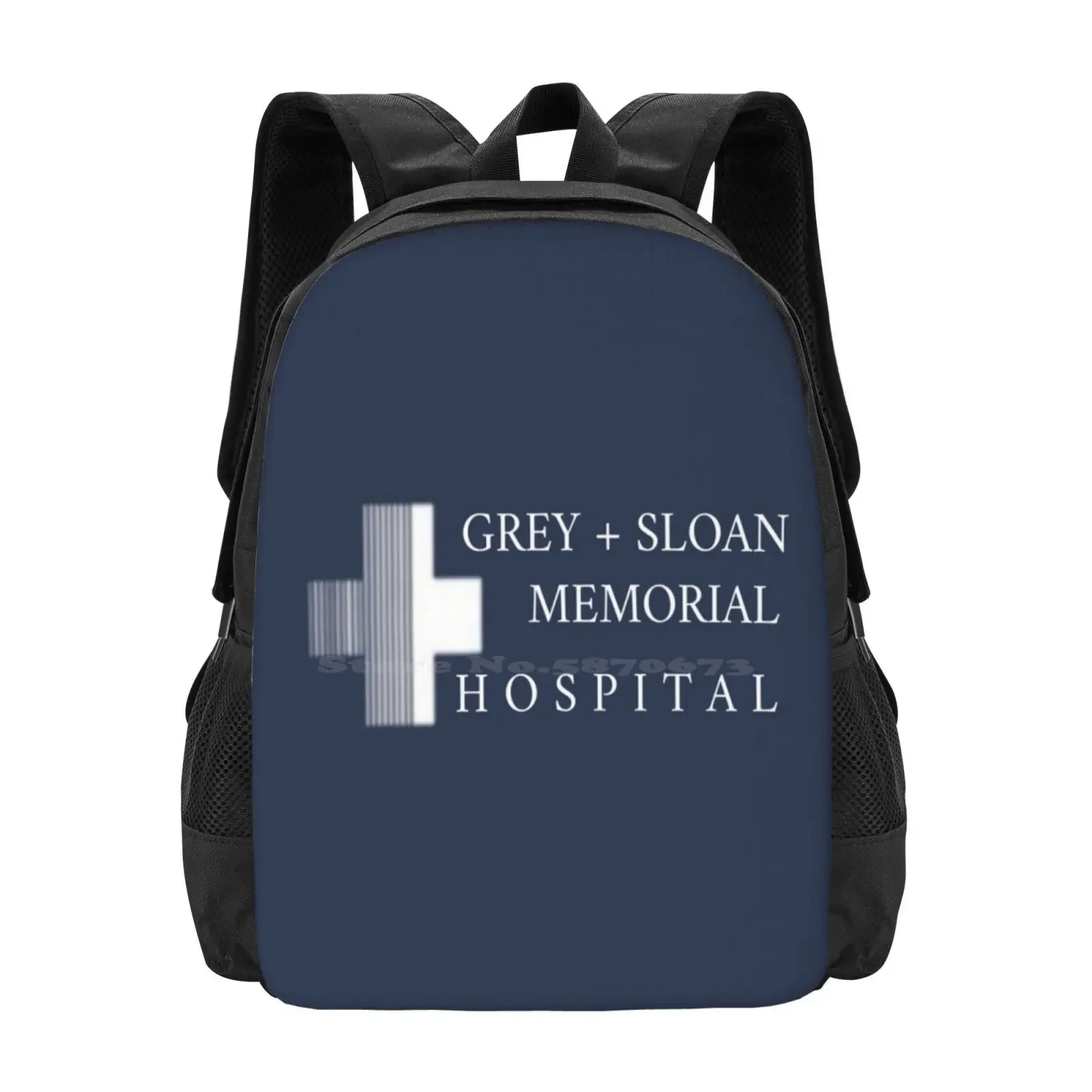 Gray+Sloan Memorial Gray'S Anatomy رائجة البيع حقيبة مدرسية على ظهره حقائب أنيقة تشريح الرمادي #1