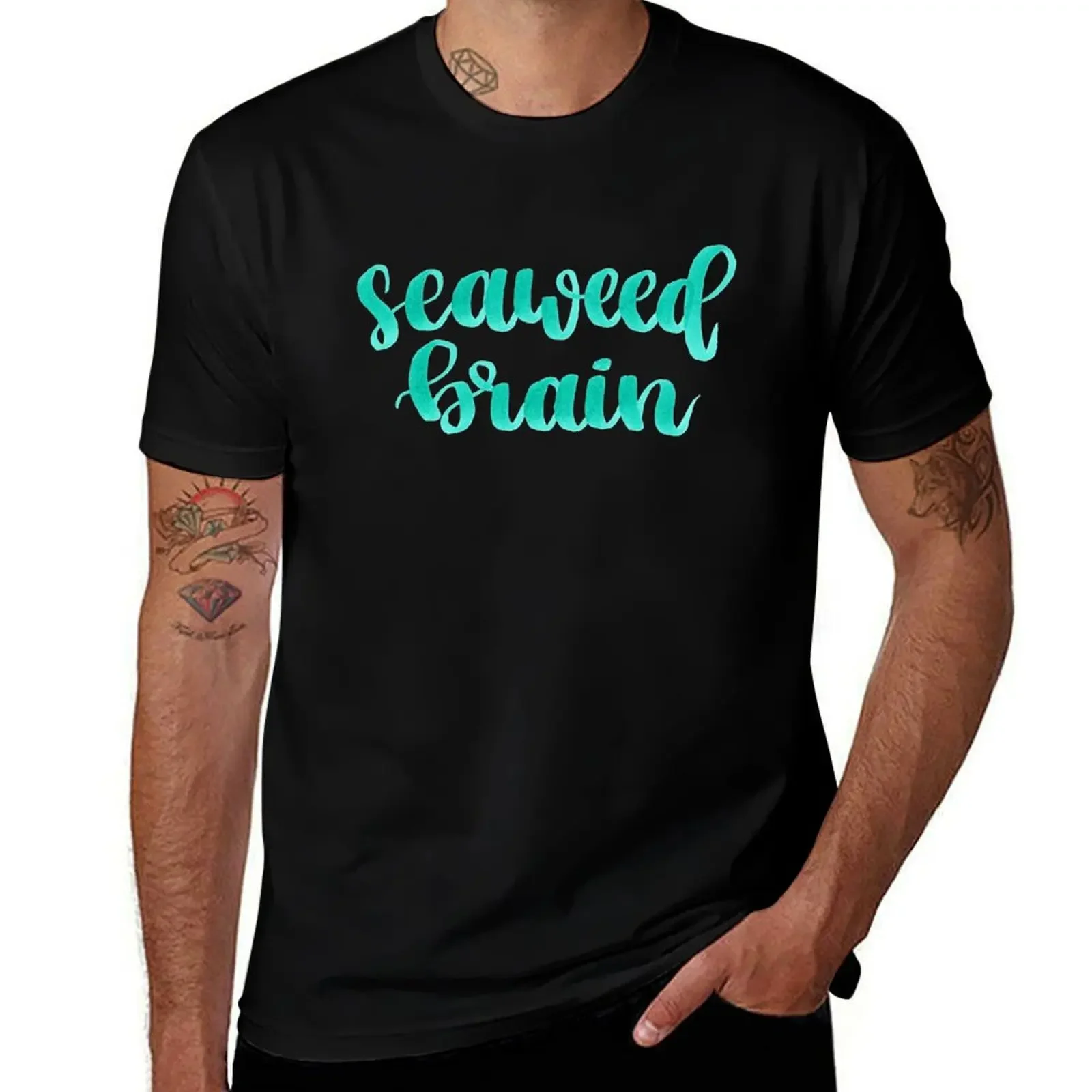 

Seaweed Brain 2 T-Shirt valentines clothes graphic t shirts vintage t shirts mens designer t shirt