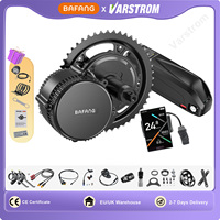 Bafang 250W 350W 500W Motor Kit 36V Mid Drive Electric Bike Conversion Kits BBS01B BBS02B EBike Engine 13Ah 24Ah Bicycle Battery
