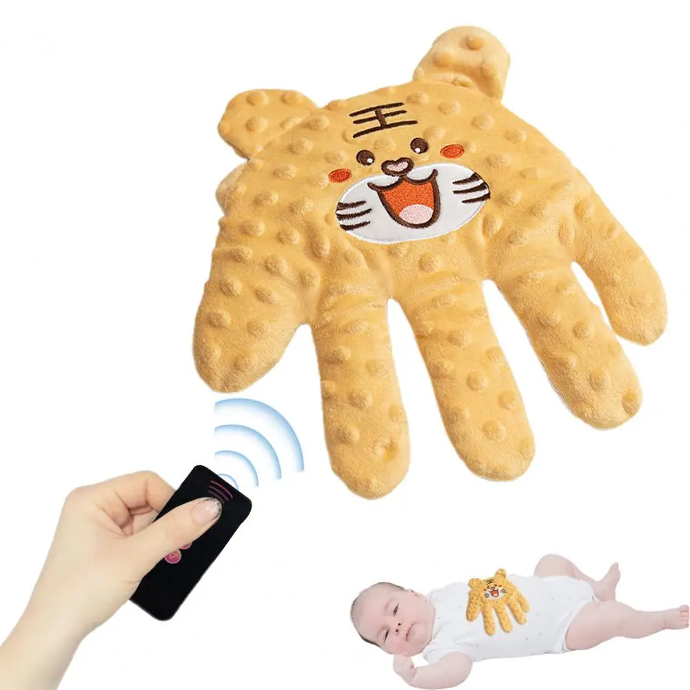 Baby Soothing Palm Baby Hand Pillow with Startle Glove Automatic Beater for Sleep Aid Baby Calming Companion