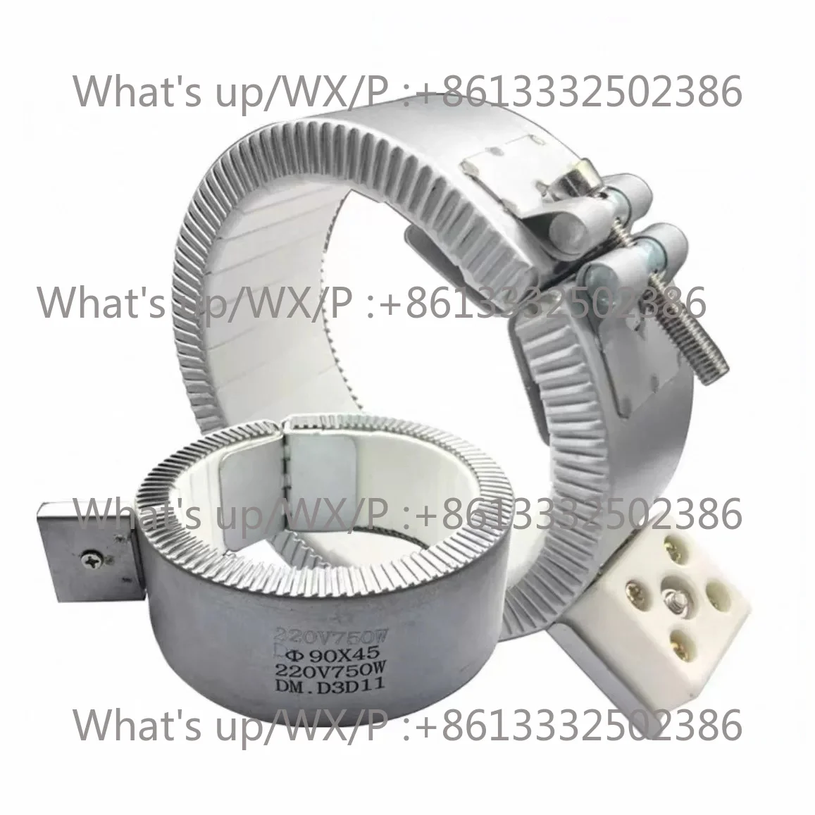 Haitian ceramic heating ring granulator extruder heating ring high temperature ceramic heating ring 220v