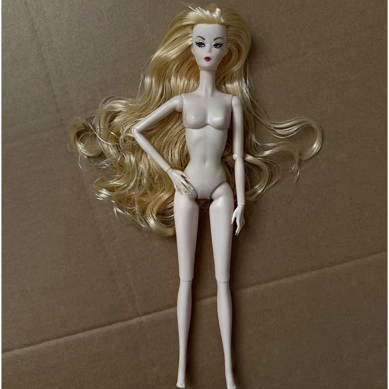 32 センチメートル女性人形メイクアップヘッド付き 1/6 スーパーモデル人形ガールドレスアップおもちゃアクセサリー