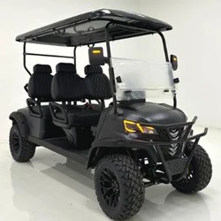 wholesale golf cart electric utility vehicle4 6 seater Solar panels golf cart luxury