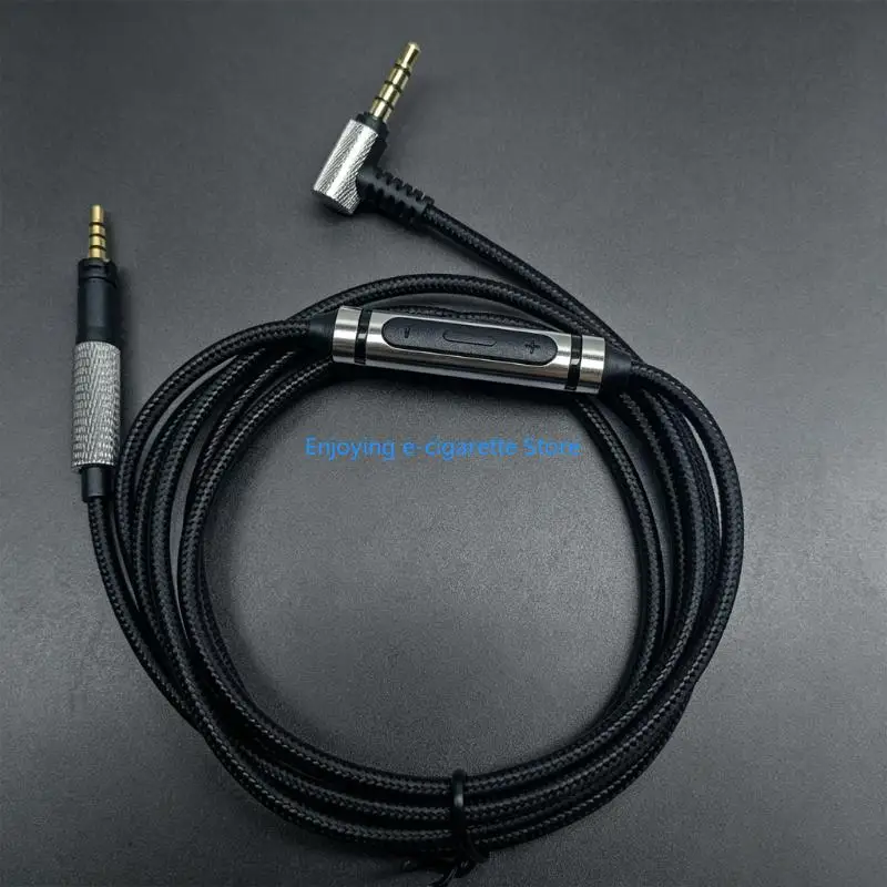 Verstärktes geflochtenes Hilfskabeldesign für M2OE-Headsets 1,5 Meter/59,06 Zoll Y4QF – Detail 3