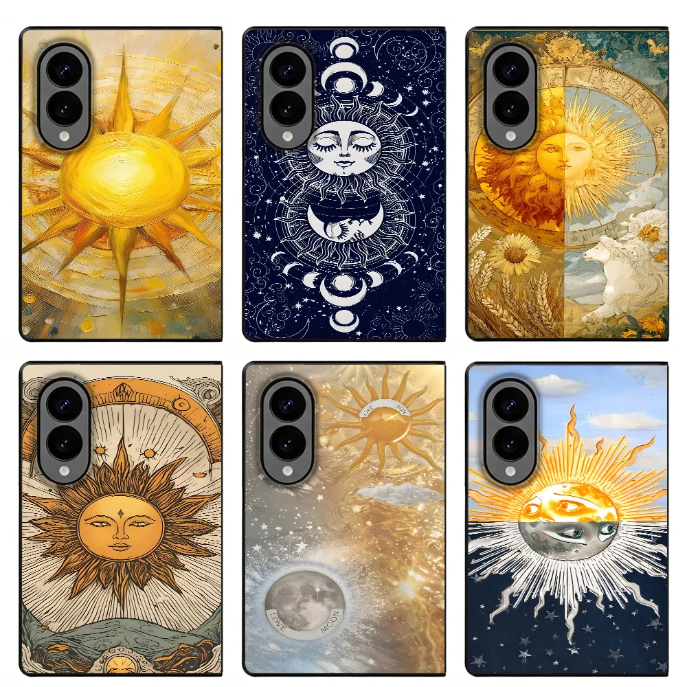 Peculiar Sun Art for Samsung Galaxy Z Fold 8 Wide ZFold Wide Z Fold8 ZFold8 Shell Capa Phone Case