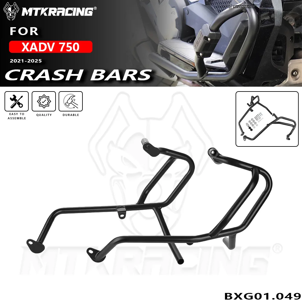

Для HONDA XADV X-adv 750 XADV 750 X-ADV 750 2021-2025 2024, защита двигателя мотоцикла, бампер, клетка для трюков, защита обтекателя