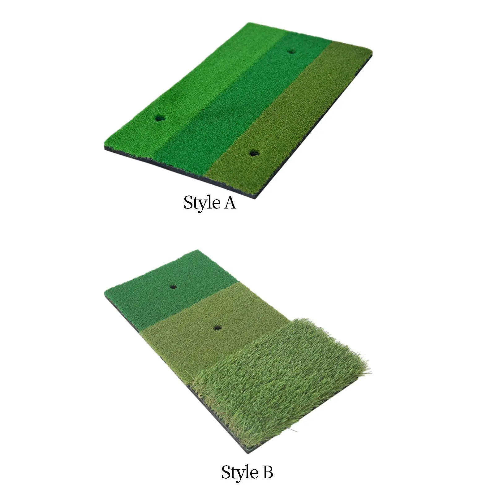 Golf Hitting Pad Folding 3in1 Practice Mat for Indoor Home Office Backyards