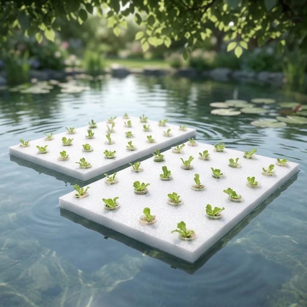 Indoor Garden Starter 24 Holes Sponge Tray For Compact Indoor Spaces As Shown Hassle-free Setup Design Pre-formed Sponge Inserts