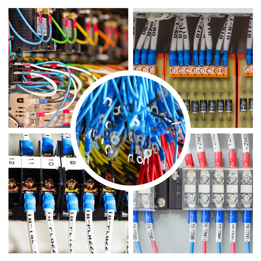 Ensemble d'outils de sertissage de fil SN-02C, connecteurs électriques de fil isolé, bout à sertir, anneau, pelle, bornes, Kit d'assortiment de cosses de câble