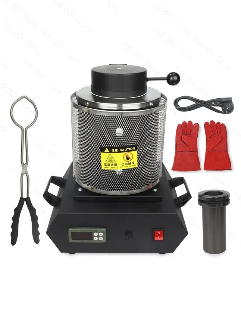 1KG 2KG 3KG Gold Melting Furnace | Aluminum  Furnace Gold Gold Machine Silver