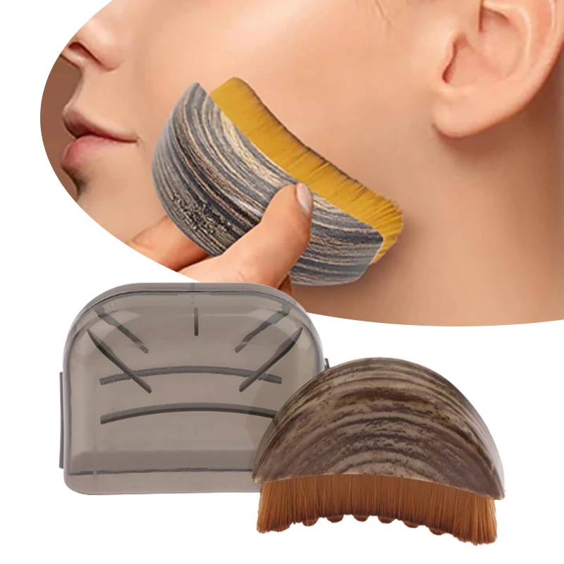 Face Brush Lymphatic Drainage Massager Lymphatic Contour Face Brush With Box Dry Brushing For Face Chin Sculpting Tool